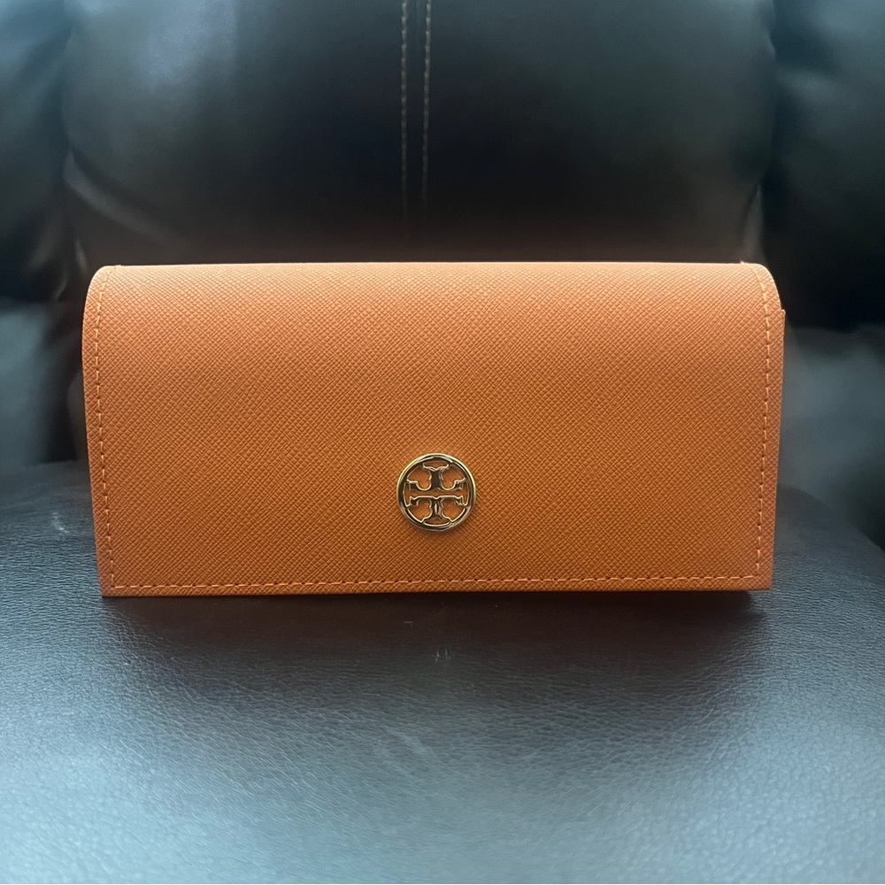 Tory Burch Glasses Case - Orange 1